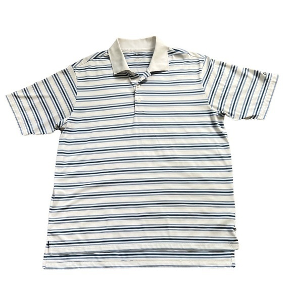 adidas Other - Adidas Men’s Striped Polo Shirt Sz. L